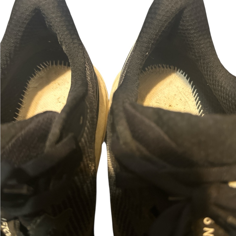 Hoka Black and White Athletic Shoes - Picture 5 of 7